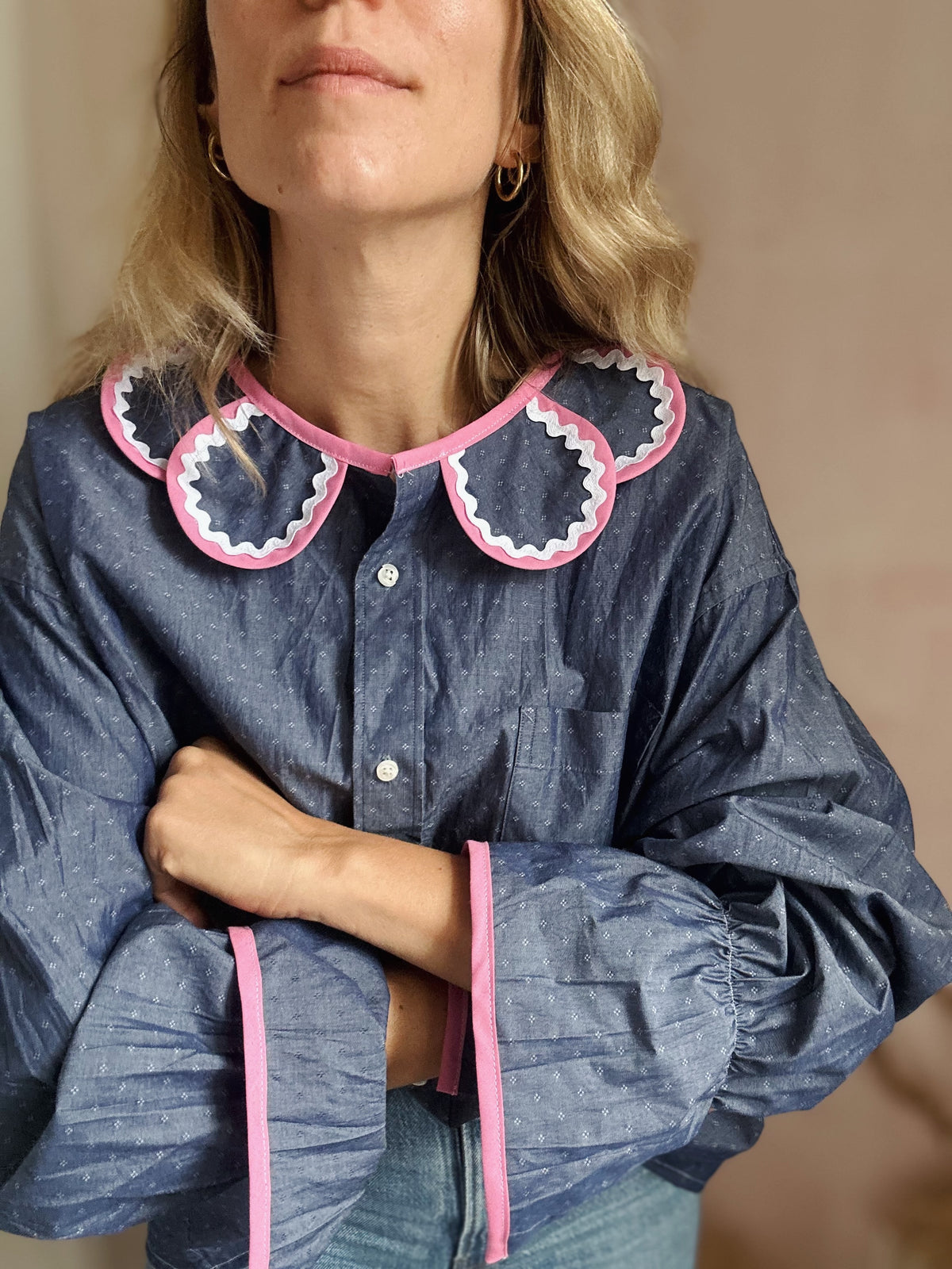 Chemise Marguerite plash pink