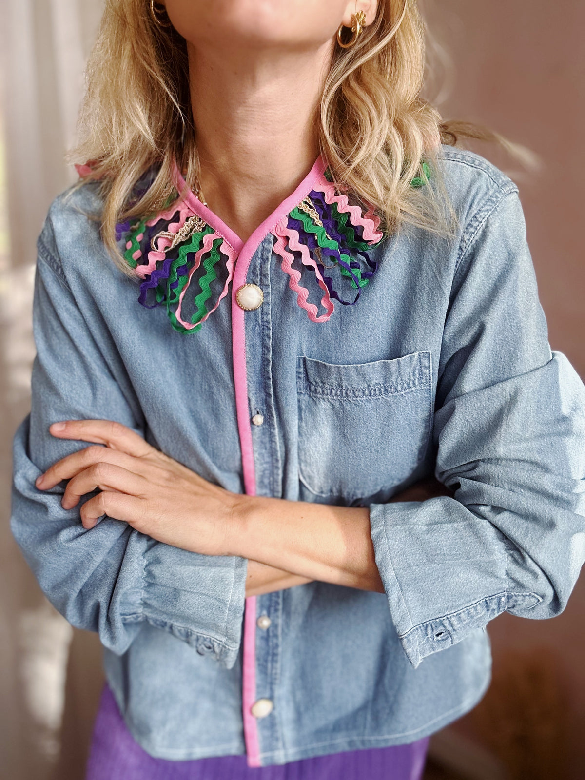 Chemise denim Funambulle