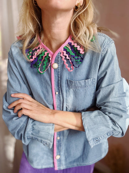 Chemise denim Funambulle