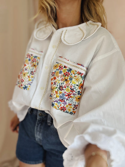 Chemise Marguerita pampa