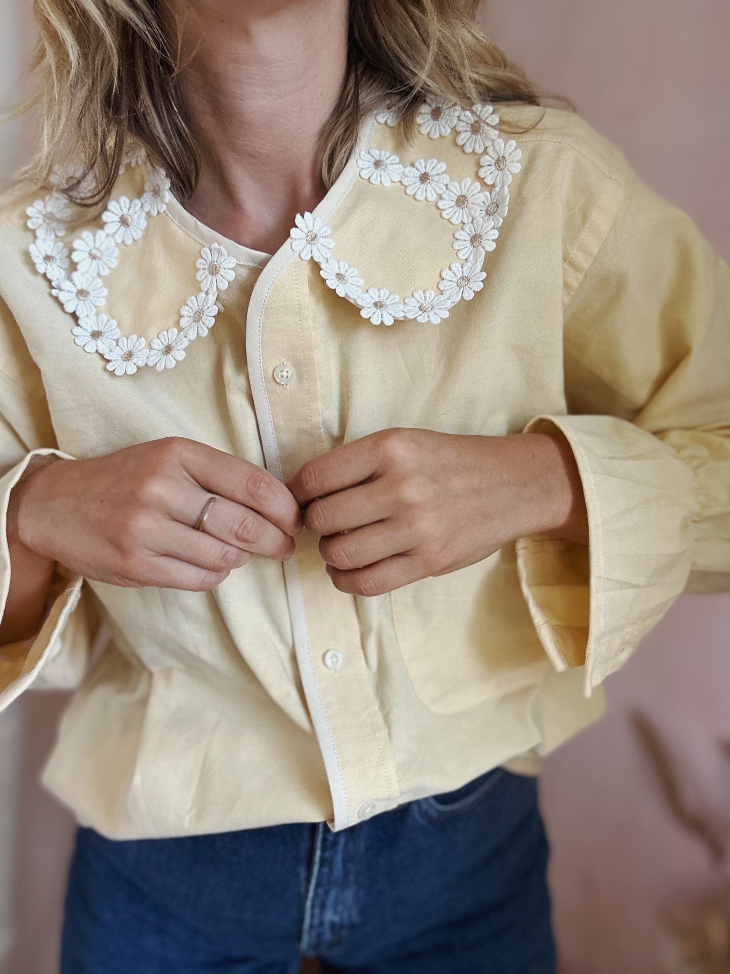 Chemise Maximarguerite mimosa