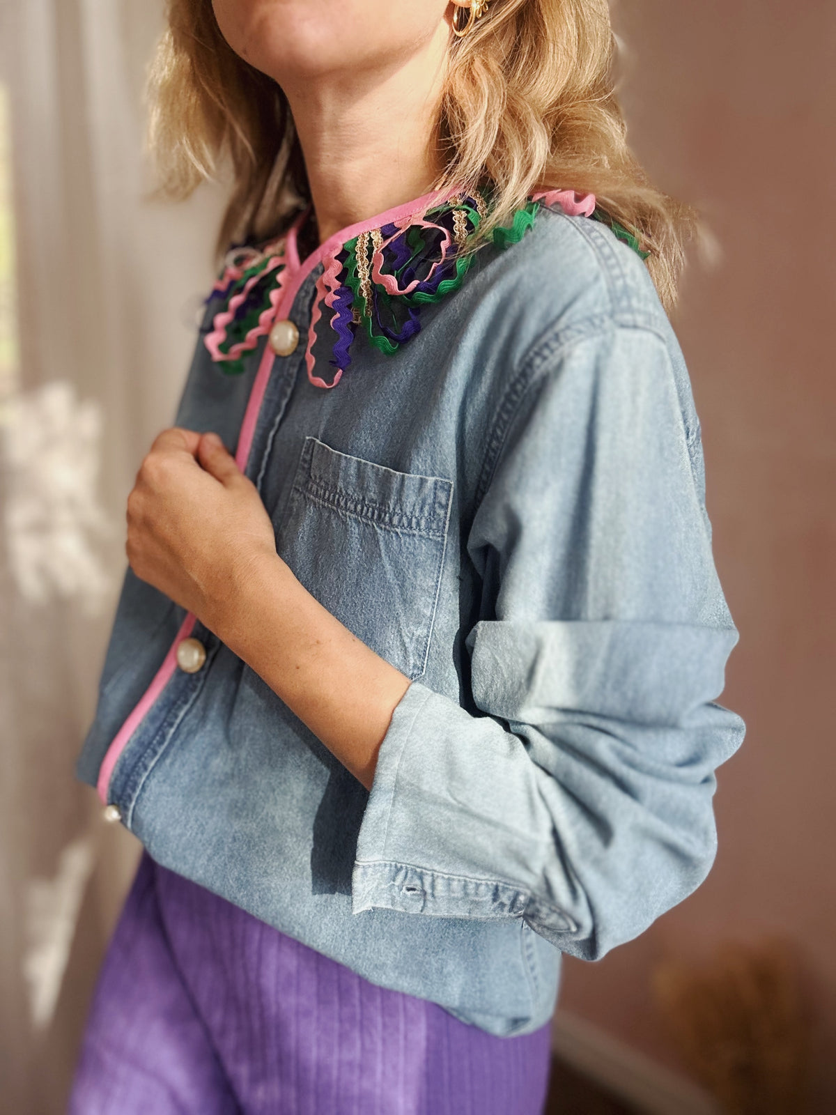 Chemise denim Funambulle
