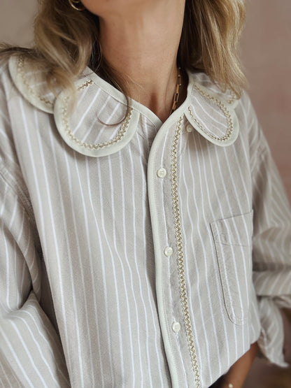 Chemise Marguerite praline