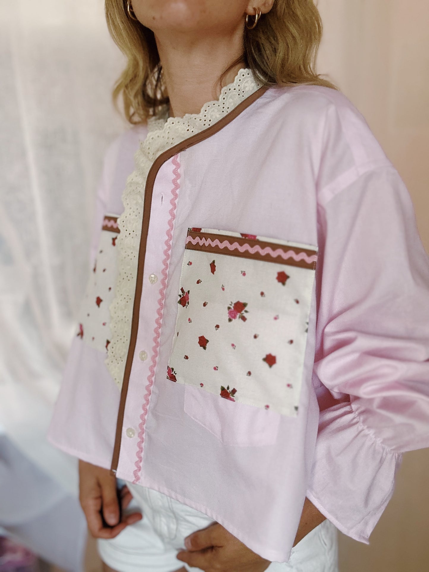 Chemise Mahlia rosa