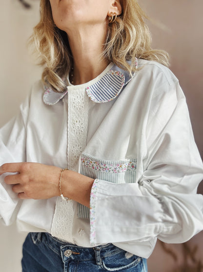 Chemise Marguerite patch