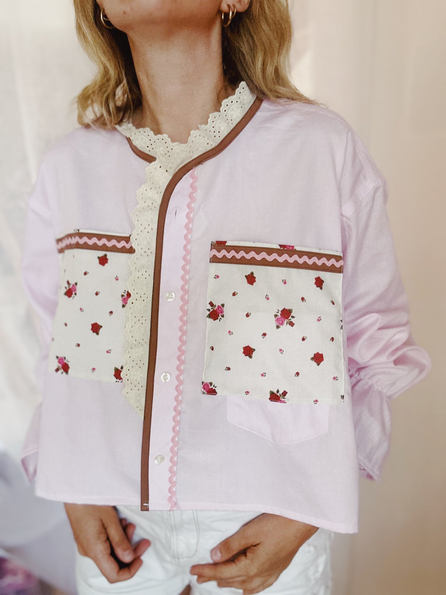 Chemise Mahlia rosa