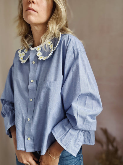 Chemise Maximarguerite blue