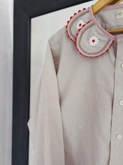 Chemise Marguerite vitamine sable