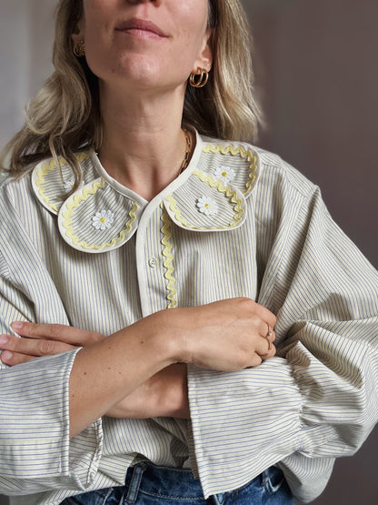 Chemise Marguerite pasta yellow