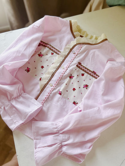 Chemise Mahlia rosa