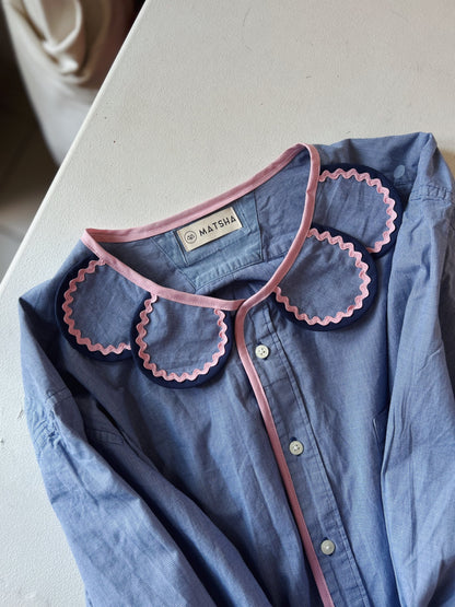 Chemise Marguerite seaside