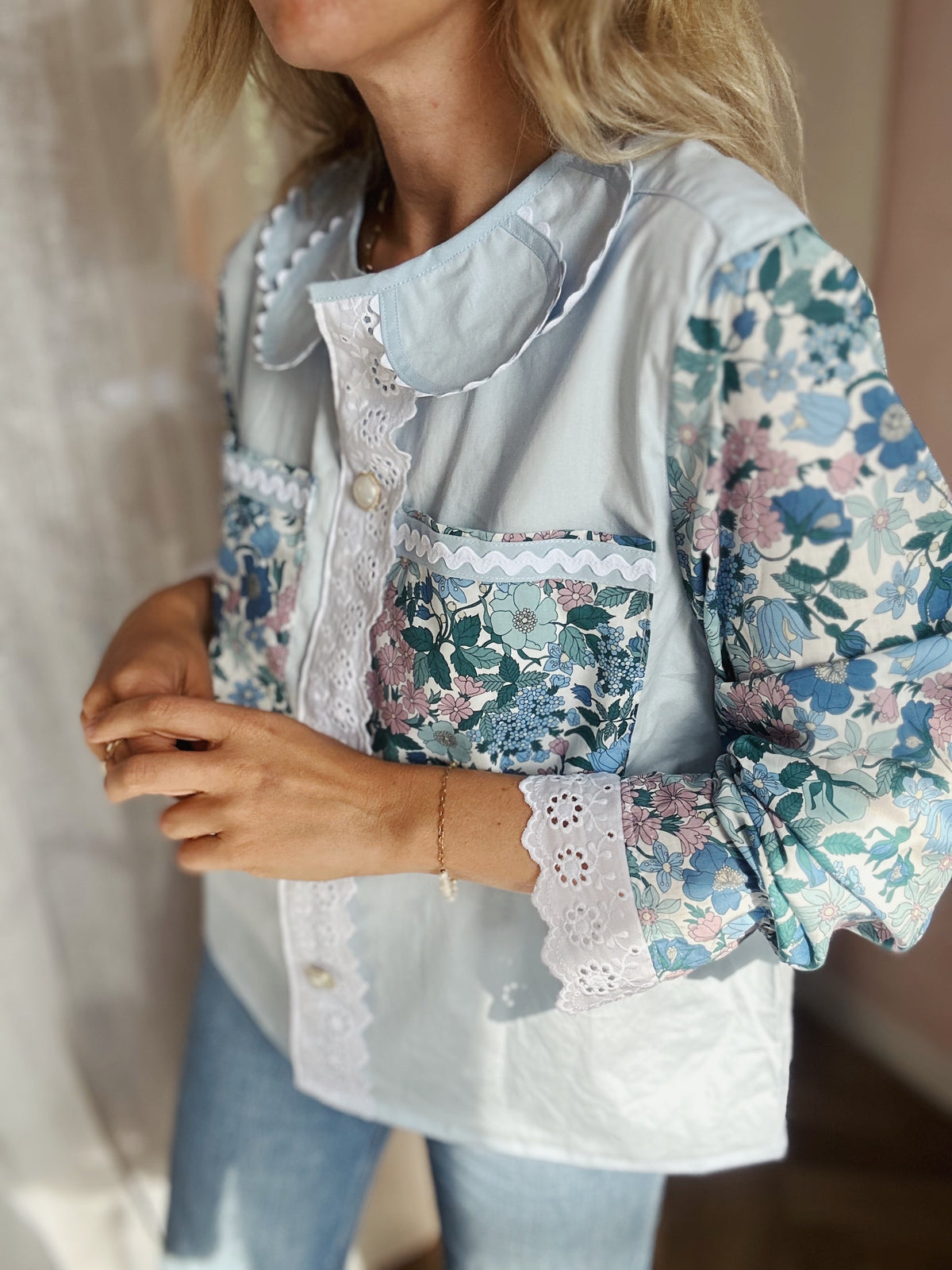 Chemise Marguerite Liberty bloom
