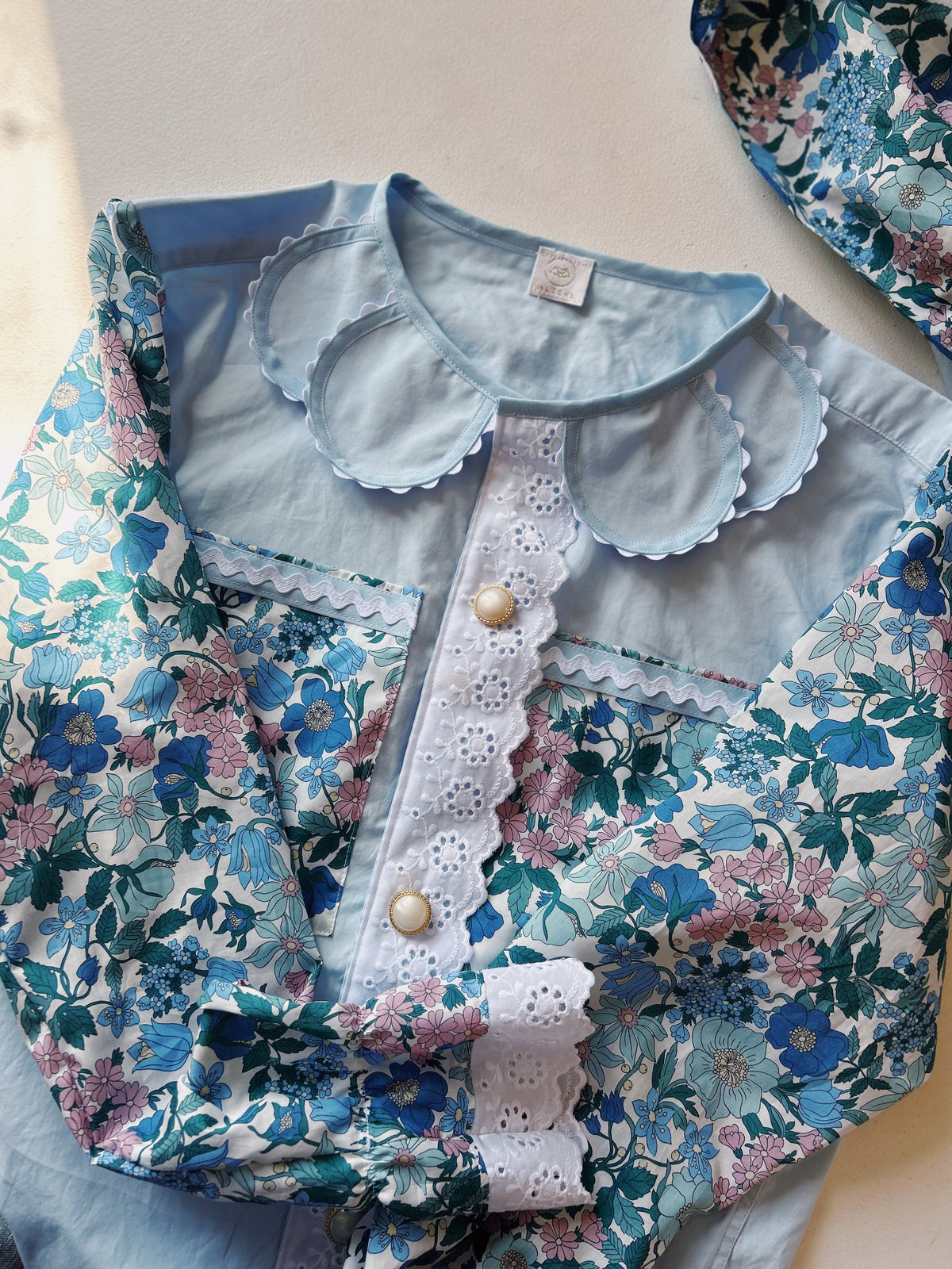 Chemise Marguerite Liberty bloom