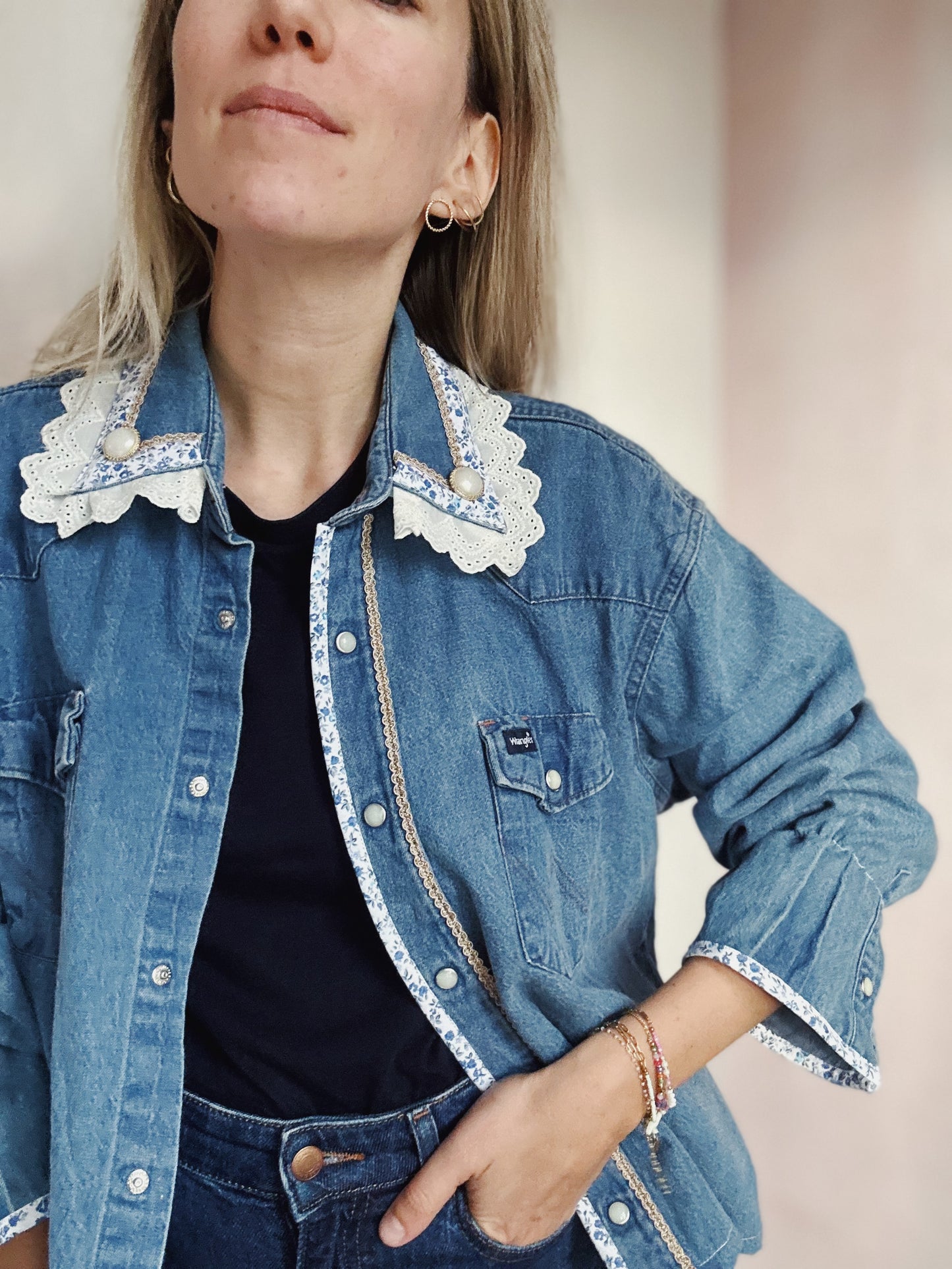 Chemise Thao - ligne denim