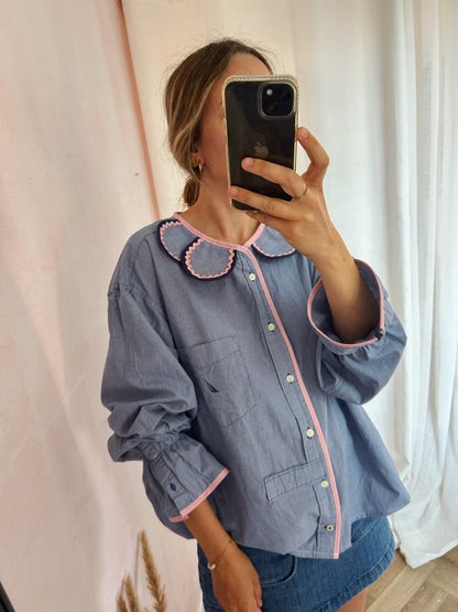 Chemise Marguerite seaside