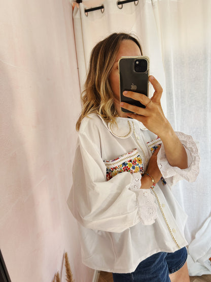 Chemise Marguerita pampa