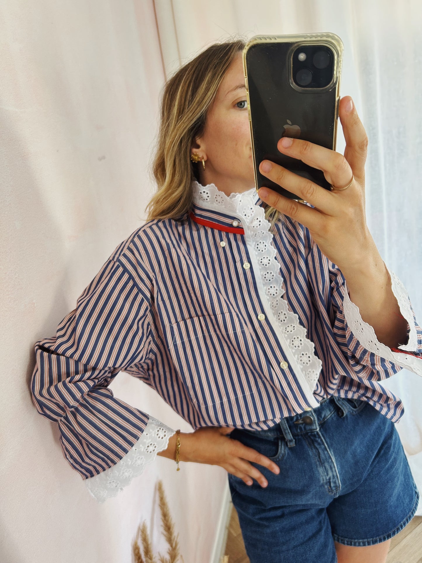 Chemise Gaia stripes