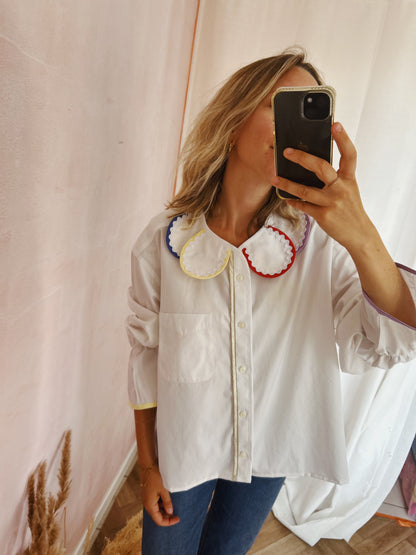 Chemise Marguerite cube