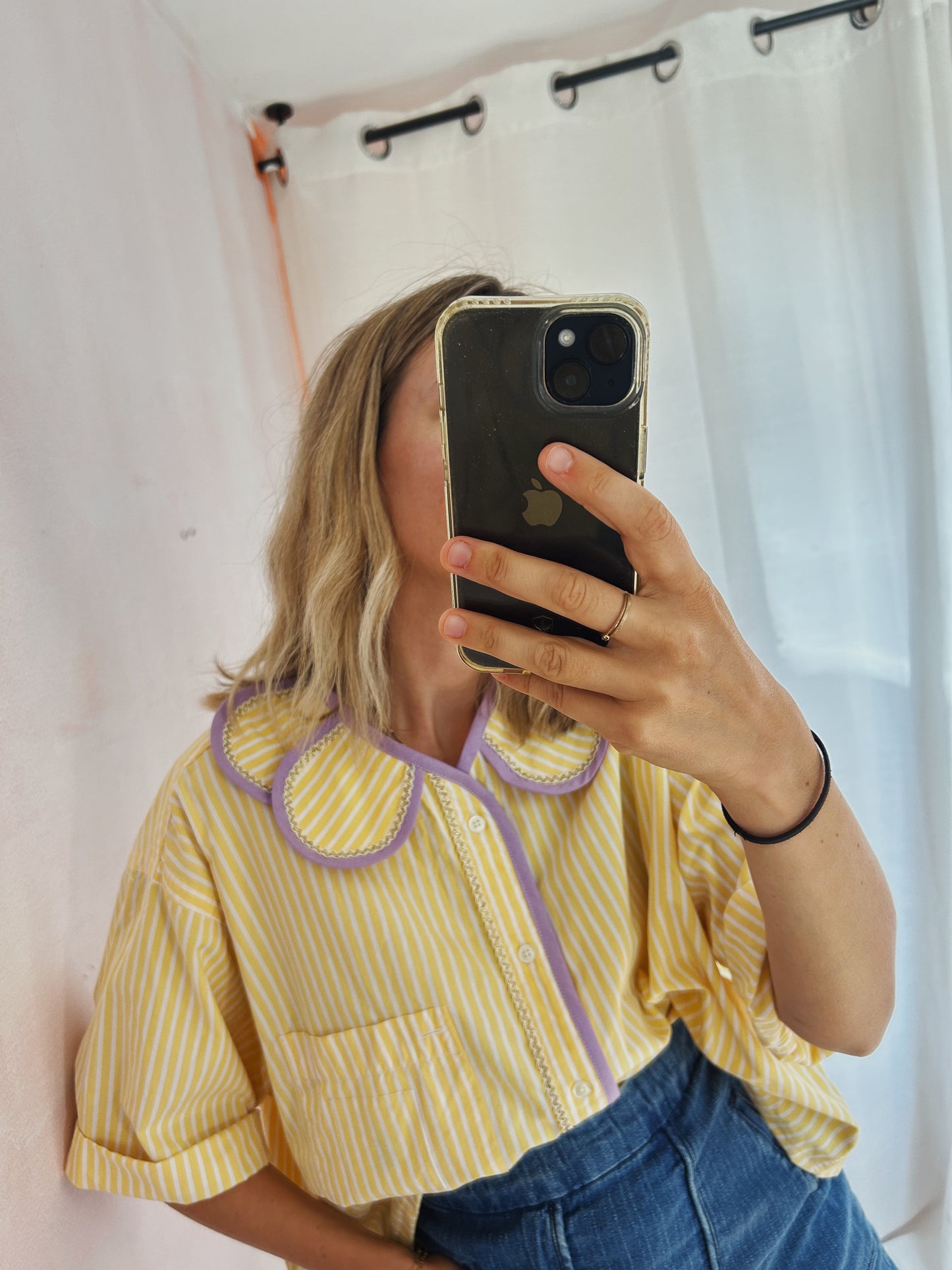 Chemise Marguerite yellow moon