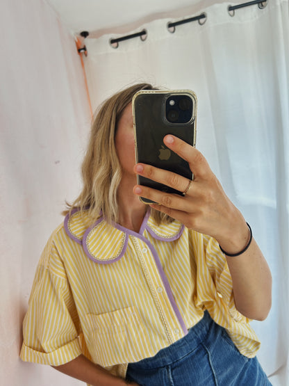 Chemise Marguerite yellow moon