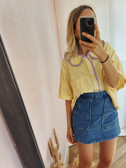 Chemise Marguerite yellow moon