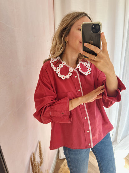 Chemise Maximarguerite rouge