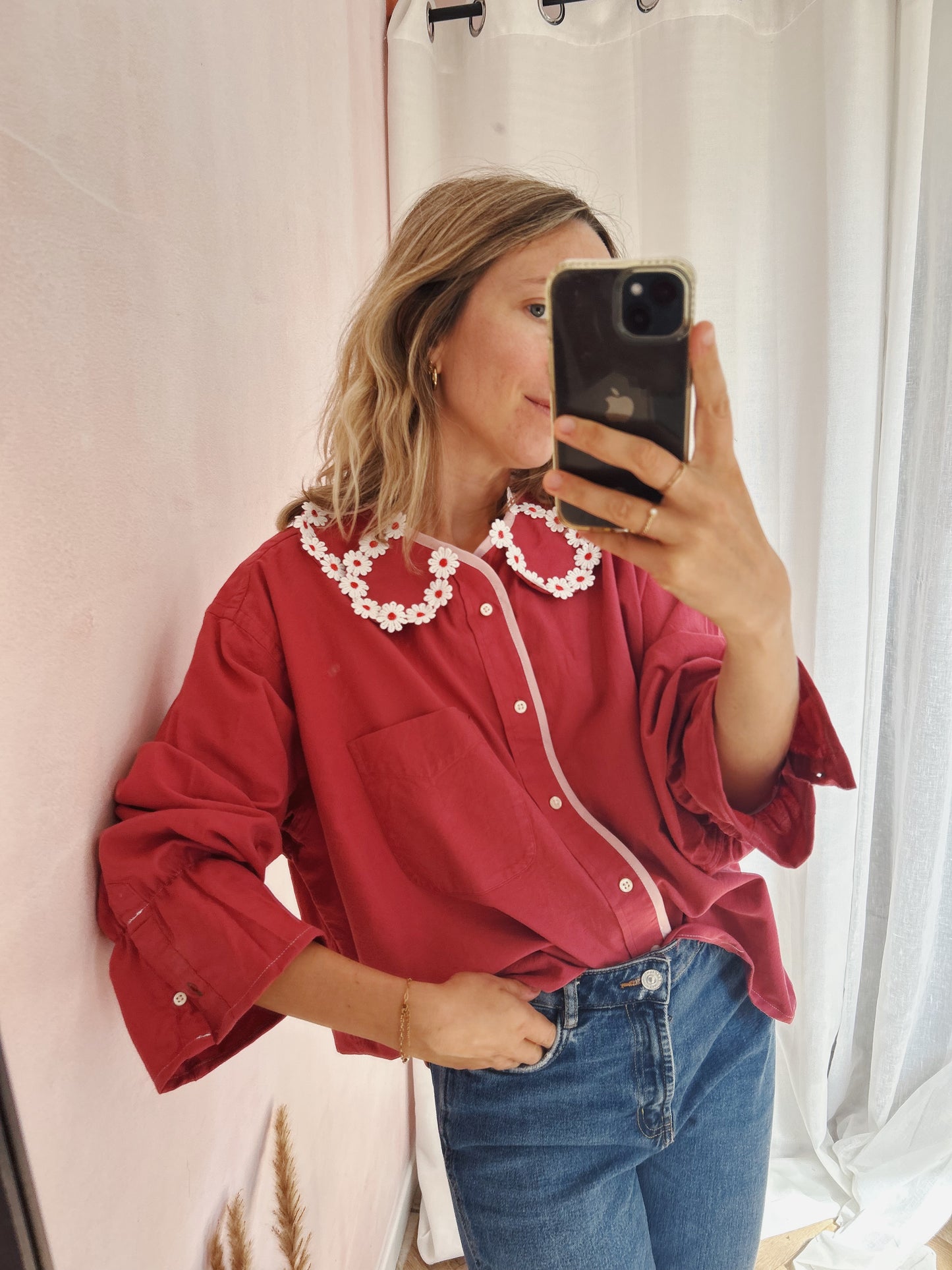 Chemise Maximarguerite rouge