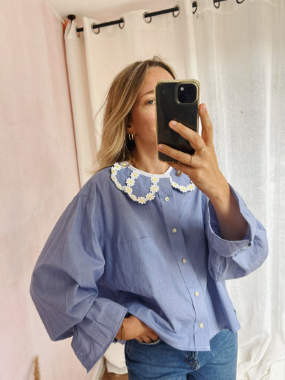 Chemise Maximarguerite blue