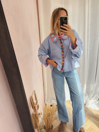 Chemise Marguerite gipsy pink