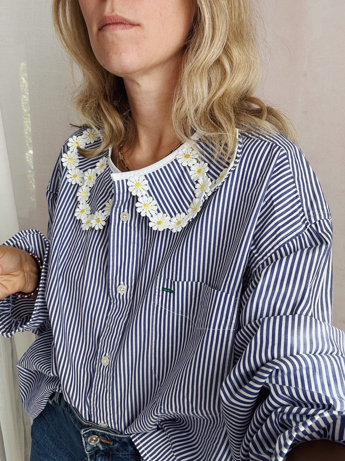 Chemise Maximarguerite stripes blue