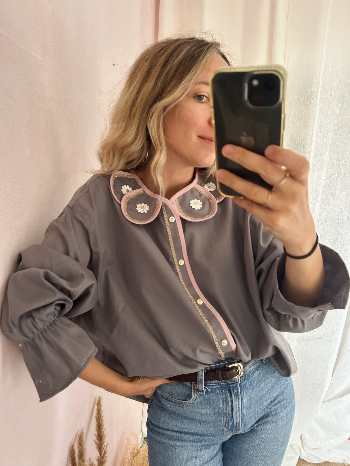 Chemise Marguerite poésie
