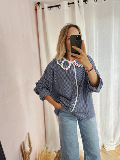 Chemise Maximarguerite stripes