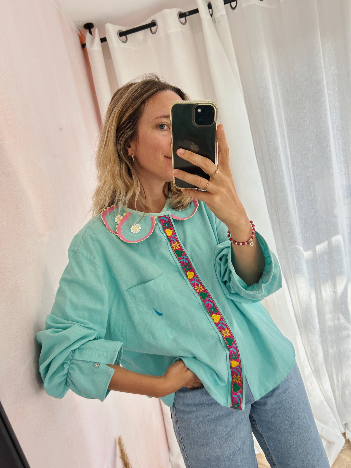 Chemise Marguerite Gipsy cristal
