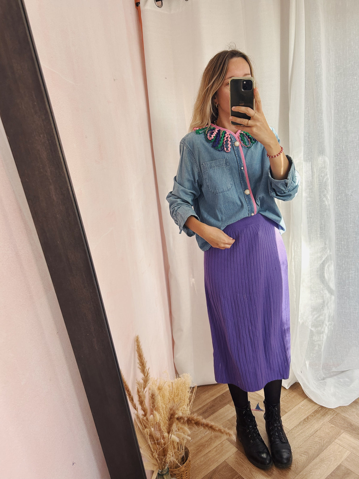 Chemise denim Funambulle