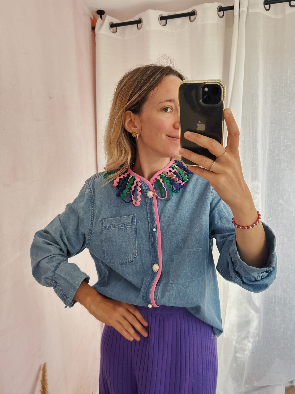 Chemise denim Funambulle