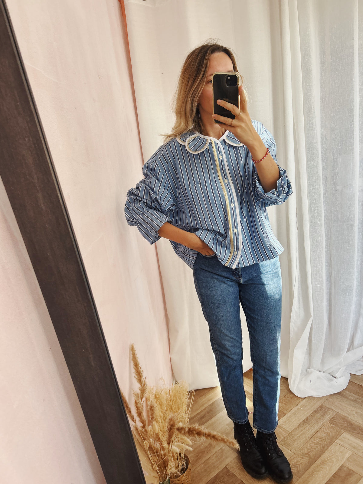 Chemise Marguerite Goldie blue