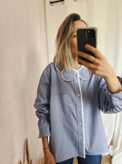 Chemise maxi marguerite