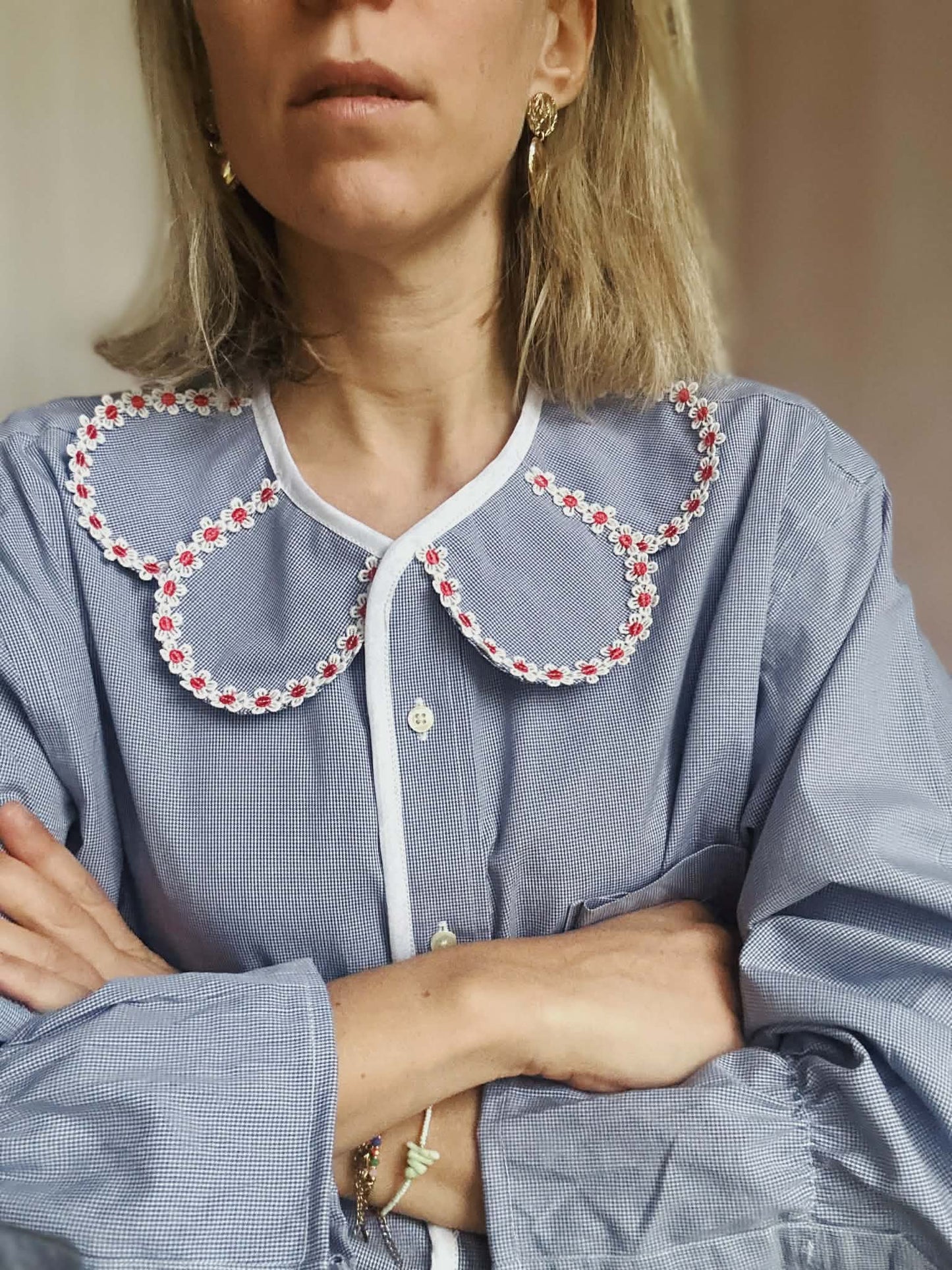 Chemise maxi marguerite