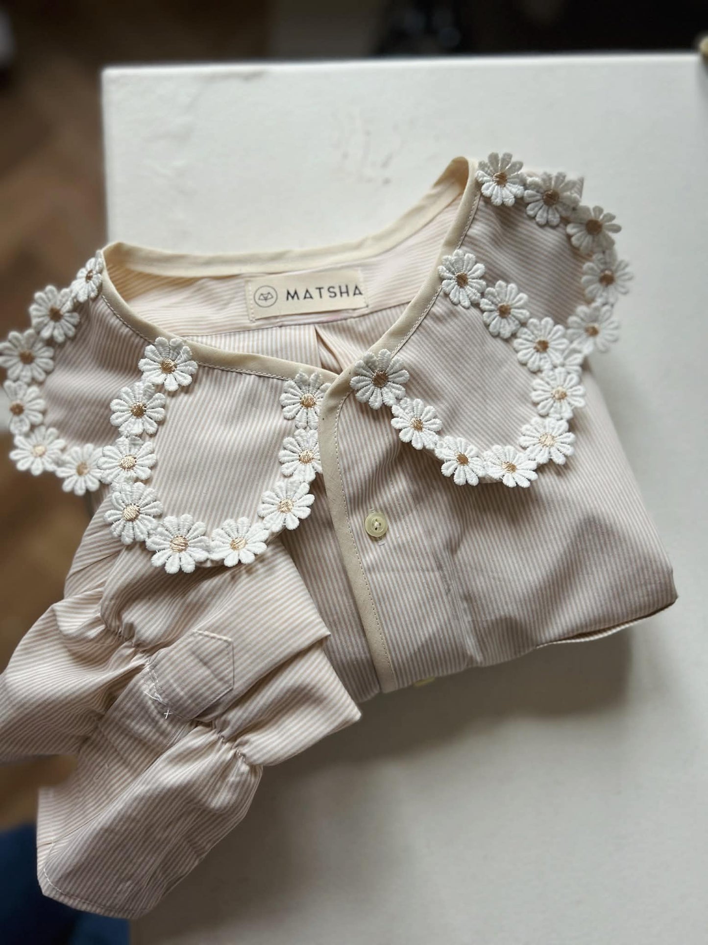 Chemise maxi marguerite