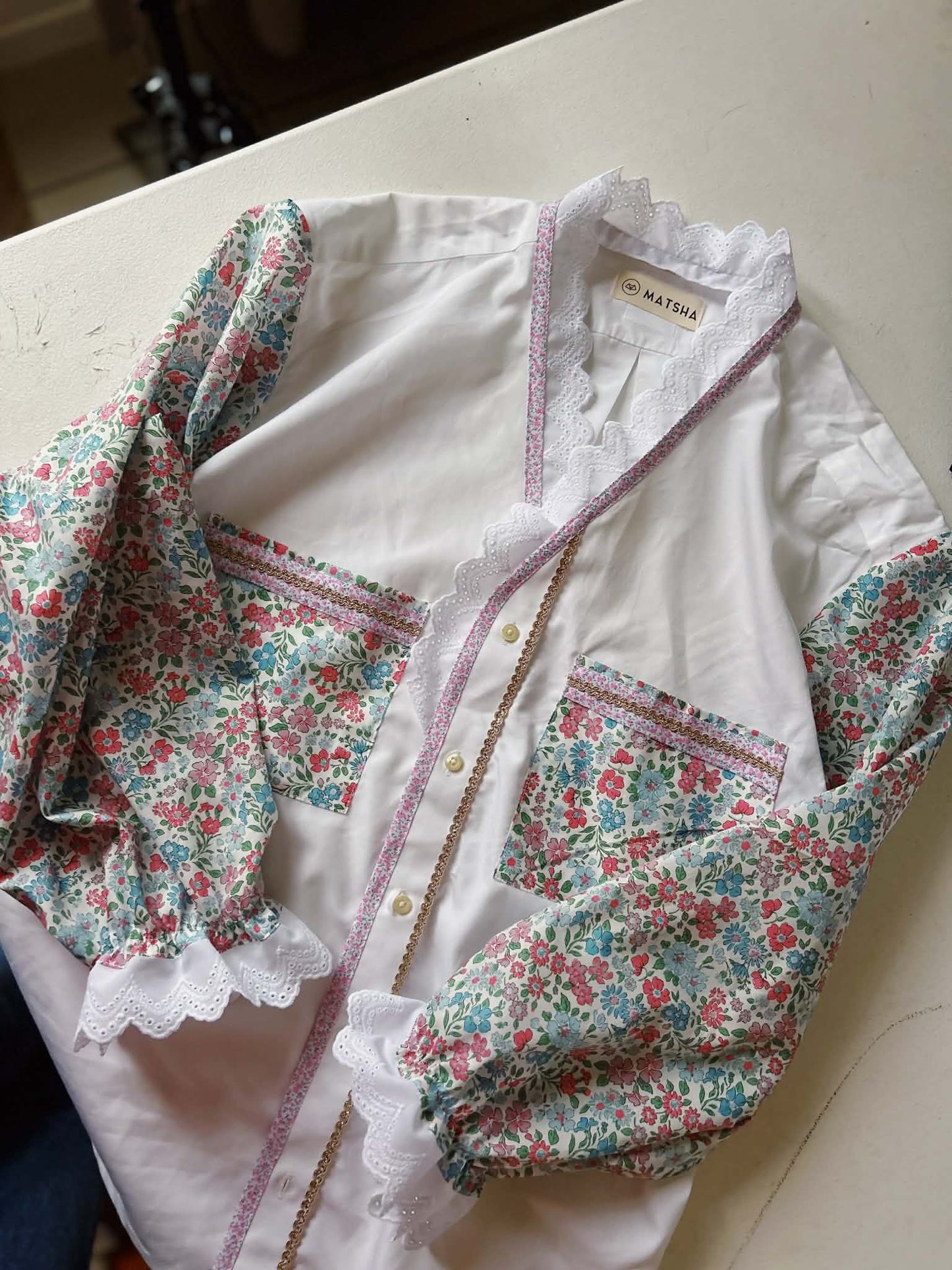 Chemise Louve - ligne couture