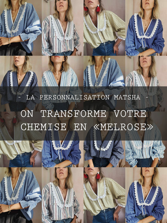 La personnalisation - Chemise Melrose